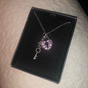 Key Heart Necklace